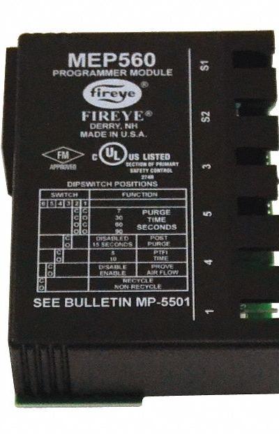 FIREYE Program Module: Mfr Part # MEP560 - Replacement HVACR Controls, Switches & Thermostats
