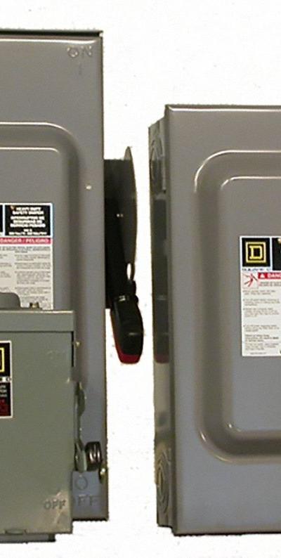 SCHNEIDER Safety Switch: Non-Fusible - Non-Fusible Safety Switches