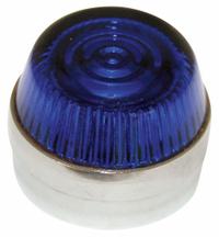 EATON Pilot Light Lens: 30 mm Panel Mounting Hole Dia, Blue, Fresnel, Incandescent/LED, 10250T (MPN 10250TC10N). Key specifications — Brand: EATON; Compatible with Series: 10250T; Lens Material: Glass.
