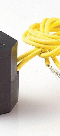 ASCO Solenoid Valve Coil: Gen Purpose without Junction Box, F, 120V AC, 15.4 W Watt, 18" Leads (MPN 099257-001-G*). Key specifications — Coil Enclosure: General Purpose without Junction Box; Voltage: 120V AC; Electrical Connections: 18" Leads.