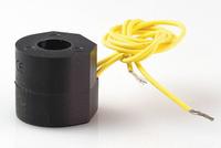 ASCO Solenoid Valve Coil: Gen Purpose without Junction Box, F, 120V AC, 15.4 W Watt, 18" Leads (MPN 099257-001-G*). Key specifications — Coil Enclosure: General Purpose without Junction Box; Voltage: 120V AC; Electrical Connections: 18" Leads.