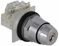 SCHNEIDER ELECTRIC Selector Switch: 2 Position, 30 mm Panel Mounting Size, SPDT, Series 9001K (MPN 9001KS34K1H13). Key specifications — Manufacturer Part Number: 9001KS34K1H13; Brand: SCHNEIDER; Switch Action: Maintained/Momentary; Contact Form: SPDT; Key Removal Position: Left.