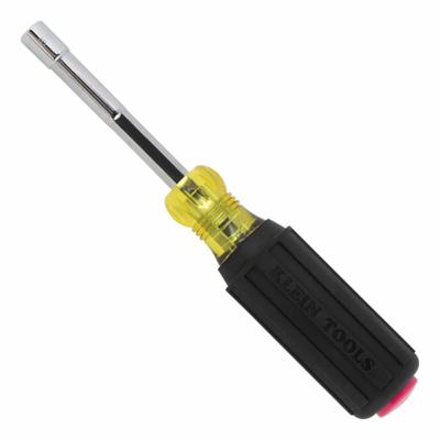 KLEIN TOOLS Single-Bit Nut Drivers: Metric, With Magnetized Tip, Std, Hollow Hex Nut Driver - Pass-Through Nut Drivers