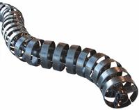 ROBOTRAX Cable and Hose Carrier: R075, 3 Channels, 3.0 in, 0.71 in Max Cable Dia, 39.4 in, 1 Pieces (MPN R075-145-1meter). Key specifications — For Use With: 4NGE2; Brand: ROBOTRAX; Crossbar Material: Plastic; Item [MERCH]: Cable and Hose Carrier; Accessory Width: 3.0 in; Link to Link Pitch: 1.6 in; Outside Width: 3.0 in; Series: R075.