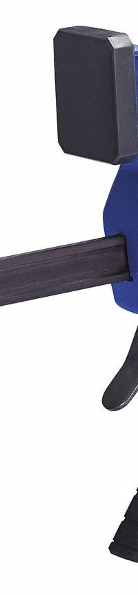IRWIN Bar Clamp: Flat, 6 in Max Jaw Opening, 7 7/8 in to 13 3/8 in, 3 1/4 in Throat Dp, One Handed (MPN 1964717). Key specifications — attr663922: IRWIN.