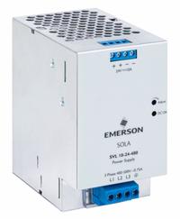 SOLAHD DC Power Supply: DIN Rail, 240 W Output Power - Rated, 10 A Current - Output, Three Phase (MPN SVL1024480). Key specifications — attr1044898: Three; attr1044874: Metal; attr1044879: 400/500V AC; attr211400: SOLAHD.