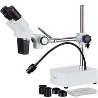 GLOBE SCIENTIFIC Microscope: Stereo, Binocular, 10X to 20X, 228.6 mm, 20X (MPN A-SE400-Z). Key specifications — attr1026048: GLOBE SCIENTIFIC; attr1026068: 20X; attr1026078: 10X to 20X; attr1026095: 228.6 mm.