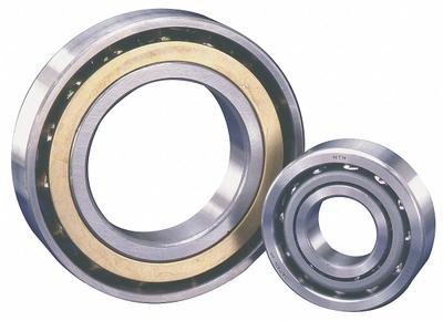 NTN Angular Contact Ball Bearing: 7328, 1 Row, 40°, Open, ABEC 1, Brass Cage - Single-Row Angular Contact Bearings
