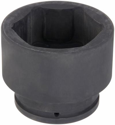 WESTWARD Impact Socket: 1 1/2 in Drive Size, Metric, 100 mm Socket Size, 6-Point - 1-1/2" Drive Impact Sockets