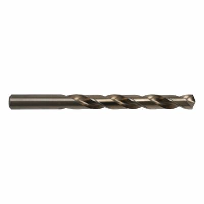 CHICAGO-LATROBE Jobber Length Drill Bit: #29, 135° Split Point, Straw/Bronze Cobalt - NAS-Spec Cobalt Jobber-Length Drill Bits for Aerospace