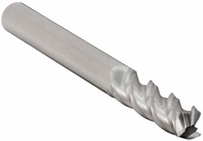 APPROVED VENDOR Square End Mill: Carbide, 3 Flute, 1/8" Mill Dia, 1/2" LOC, 1-1/2" OAL (MPN 273-125500) - Carbide Square End Mills for Aluminum
