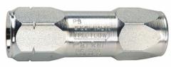 PARKER Hydraulic Check Valve: 3,000 psi, 55 gpm, 1 1/16 in, SAE O-Ring Boss (MPN DC-750-FOFO-5). Key specifications — Body Material: Steel; Outlet Connection Type: SAE O-Ring Boss; Brand: PARKER; Inlet Connection Type: SAE O-Ring Boss.