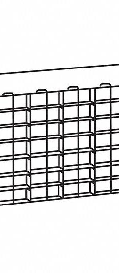 Upright Freezer Rack: 25 7/8 in Overall Lg, 5 3/4 in Overall Wd, Stainless Steel, Handles (MPN 0440247). Key specifications — Includes: Handles; Material: Stainless Steel; Product Type: Upright Freezer Rack; Brand: COLE-PARMER.