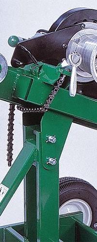 GREENLEE Cable Puller Adapter Package: Wheeled, 5 ft Boom Lg, 363 lb Tool Wt (MPN 11147). Key specifications — attr534121: Wheeled; attr531753: GREENLEE.
