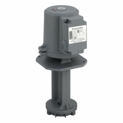 GRAYMILLS Machine Tool Pump: 230/460V AC, 1/8 hp, 500 SUS Max Visc, 10 gpm Max Flow - Immersion Coolant Pumps