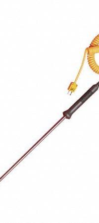 OMEGA Standard Thermocouple Probes: 0°C to 650°C, Type K, 6 in Probe Lg, For Air Media Type (MPN KHSS-18U-6). Key specifications — attr1275752: 24 AWG; attr1275757: 40 in; attr1275765: KHSS-18U-6; attr1275769: OMEGA.