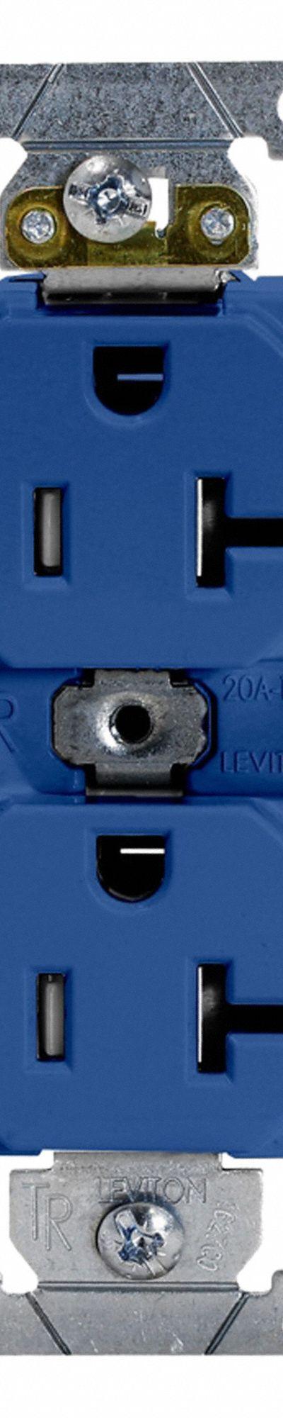 LEVITON Tamper-Resistant Duplex Receptacle: Duplex - General Purpose Receptacles