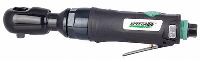 SPEEDAIRE Ratchet: Medium Duty, Square, 3/8 in Drive Size, 200 RPM - Medium Duty Air-Powered Ratchets