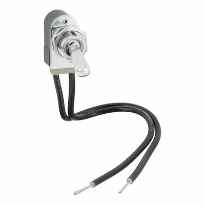 CARLING TECHNOLOGIES Toggle Switch: 3 Position, 2 Connections, SPST - Panel-Mount Toggle Switches