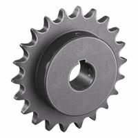 TSUBAKI Single Strand Sprocket: 50, For 5/8 in Chain Pitch, 1 in Bore Dia, 22 Teeth, Steel (MPN 50B22F-1). Key specifications — Brand: TSUBAKI.