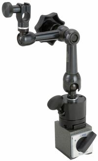 NOGA Magnetic-Base Indicator Holder: Magnetic-Base Indicator Holder, Articulating Arm, Magnetic Base (MPN NF1024). Key specifications — attr1184043: NOGA; attr1200946: Magnetic-Base Indicator Holder; attr1184025: Fine Adjust Base (FAB); attr1184013: NF1024; attr1184031: On/Off Knob; attr1184022: Magnetic; attr1184027: 40 mm L x 30 mm W x 35 mm H; attr1184030: M5.