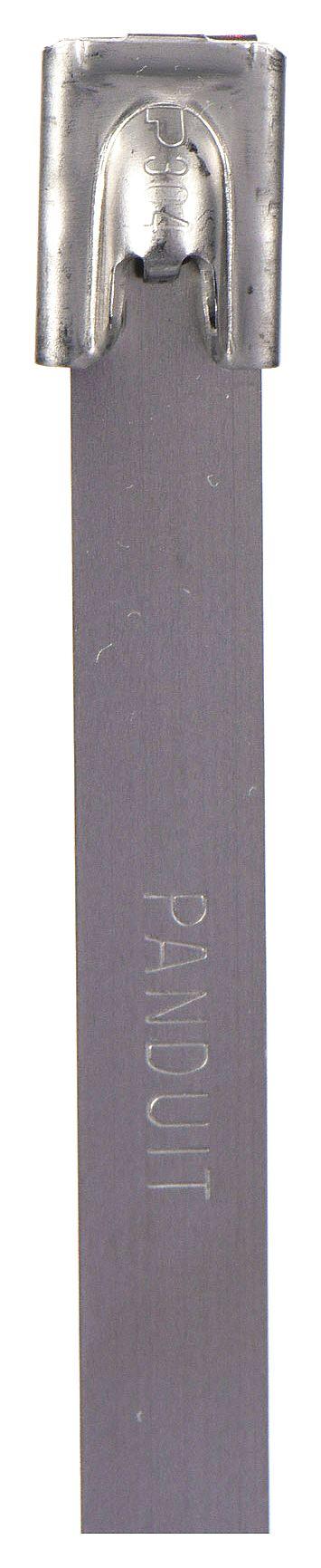 PANDUIT Cable Tie: 14 1/2 in Nominal Lg, 4 in Nominal Max. Bundle Dia., 0.31 in Wd - 304 Stainless Steel Cable Ties