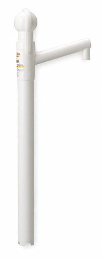 TRICO Hand Pump: Lever, Pump with Spout, Plunger, Polyethylene/Polypropylene, 6 oz per stroke (MPN 36982-1). Key specifications — Brand: TRICO; Suction Tube Material: Polyethylene/Polypropylene; Housing Material: Polyethylene/Polypropylene; Maximum Flow Rate: 6 oz per stroke.