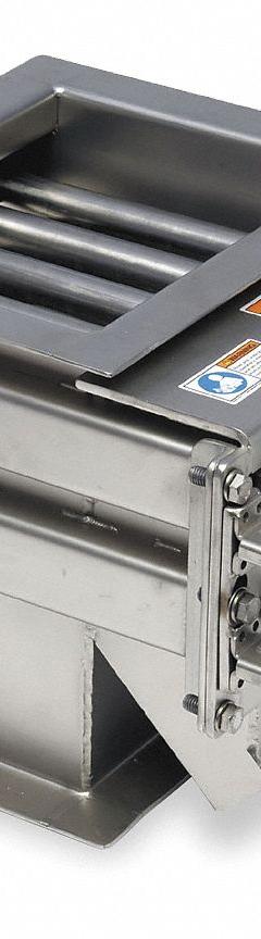 ERIEZ Grate Magnet with Housing: Rectangular Grate Magnet with Housing (MPN 135706P). Key specifications — Grate Shape: Rectangle; Primary Magnet Material: Rare Earth; Frame Material: Stainless Steel; Brand: ERIEZ.