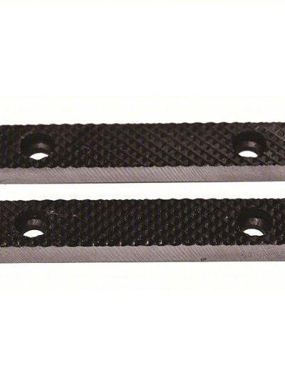 WESTWARD Replacement Jaws: Steel - Screw-In Vise Jaw Caps