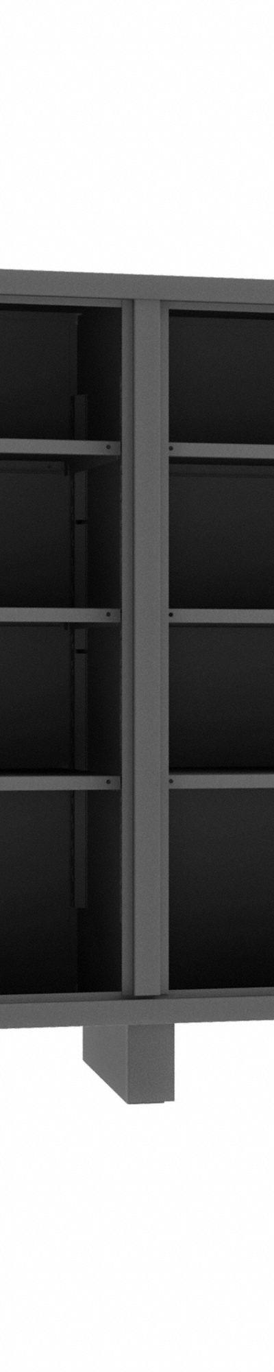 DURHAM MFG Storage Cabinet: 60 in x 24 in x 66 in - Shelf-Style Shift Cabinets
