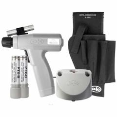 OK INDUSTRIES Cordless Wrap/Unwrap Kit: 3.6 V NiMH Battery, 32 to 18 AWG, 0.06 in – 0.073 in (MPN PTX-KIT2FL). Key specifications — attr534043: 32 to 18 AWG; attr534026: PTX-FLA Universal Flashlight Kit.