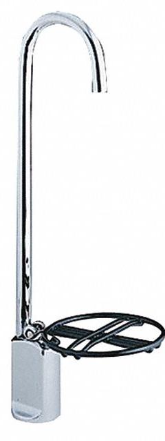 ELKAY COMMERICAL Spout: Single-Post, Stainless Steel, Chrome, Deck, Stainless Steel, Gooseneck, NPT (MPN Lk1114). Key specifications — Brand: ELKAY COMMERICAL; Body Material: Stainless Steel; Spout Shape: Gooseneck; Inlet Connection Type: NPT.