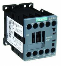 SIEMENS IEC Control Relay: DIN-Rail & Surface Relay Mounting, 24V AC Coil Volt, 2NO/2NC, 10 A (MPN 3RH21221AB00). Key specifications — Brand: SIEMENS.