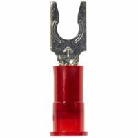 3M Fork Terminals: Red, Nylon, #6 Stud Size, 22 AWG – 18 AWG Wire Range, Locking Fork, 600 V (MPN MNG18-6FLX). Key specifications — Barrel Style: Insulation Grip; Manufacturer Part Number: MNG18-6FLX; Brand: 3M.