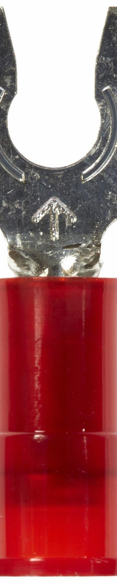 3M Fork Terminals: Red - Insulated Fork Terminals