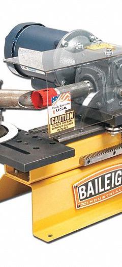 BAILEIGH INDUSTRIAL Pipe and Tube Notcher: 1/2 in Min. Compatible Pipe Size, 3 in Max. Notch Dia. (MPN BA9-TN300). Key specifications — attr77203: BAILEIGH INDUSTRIAL.