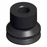 SMC Pad Unit: Bellows, w/o Adapter, 8 mm Pad Dia, Silicone, Black, 40, 8 mm Pad Ht, ZP3 (MPN ZP3-08BS). Key specifications — attr1019101: ZP3-08BS; attr1019103: SMC; attr1019107: 40.
