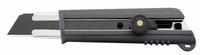 OLFA Snap-Off Utility Knife: 7 in Overall Lg, Rubberized, 7 Segments, 0 Blades Stored, Gray, Plastic (MPN NH-1). Key specifications — attr307932: Rubberized; attr307935: Gray; attr307939: Plastic; attr307957: Straight; attr324893: OLFA.