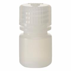 NALGENE Diagnostic Bottle: HDPE, 0.25 fl oz, 8 mL, Natural, 20 mm Screw Closure Size, Polypropylene (MPN 2002-9025). Key specifications — Body Color: Natural; Closure Attached: Attached; Brand: NALGENE; Pre-Cleaned: None; Closure Included: Yes.