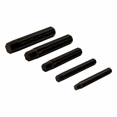 QUICK OUTS Screw Extractor Set: 5 Pc - Flat-Head Socket Cap Screw Extractor Sets