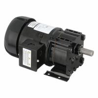 DAYTON AC Gearmotor: Parallel, Single Output Shaft, 3-Phase, TEFC, 155 RPM, 91.7 in-lb Max Torque (MPN 4ZJ55). Key specifications — Inverter Rated: Yes; Brand: DAYTON; Full Load Current: 0.75 A.