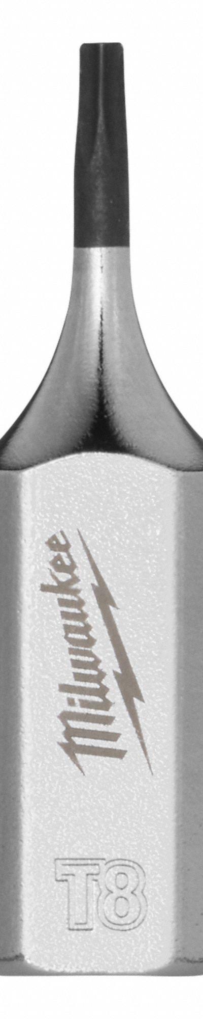 MILWAUKEE Bit Socket: 1/4 in Drive Size - Security Torx Bit Sockets