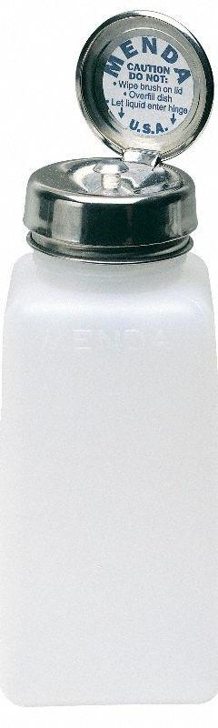 MENDA Dropper Bottle: HDPE, 236.5 mL, 8 fl oz, No Label, Closure Included, Dropper, Non-Sterile (MPN 35510). Key specifications — attr1369985: Natural; attr1369995: Silver; attr1370000: Yes; attr1370012: MENDA; attr1369996: Yes; attr1369956: No Label.