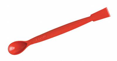 APPROVED VENDOR Spatula: Double Ended Spatula & Spoon, Non-Sterile, Polyamide, 7 1/8 in Overall Lg - Double Ended Lab Spoons and Spatulas