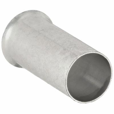 PANDUIT Wire Ferrule: 6 AWG Max Wire Size, Holds 1 Wire, Bare - Non-Insulated Ferrules