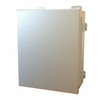 HAMMOND Electrical Enclosure: Stainless Steel, 10 in x 8 in x 4 in, NEMA 12/13/3R/4/4X, w/Panel (MPN 1414N4PHSSI). Key specifications — Brand: HAMMOND; Closure Method: Clamps; Enclosure Material: Stainless Steel; Includes Inner Panel: with Inner Panel Included.