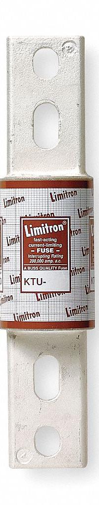 BUSSMANN Fuse: Class L, KTU Series, Bolt-On Body, Fast-Acting, 1 kA, 600 V AC, 340 V DC (MPN KTU-1000). Key specifications — attr211201: BUSSMANN; attr1287282: KTU.
