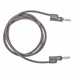 POMONA Test Leads: Black Electrical Current Color, Stacking Banana Plug, 36 in Lg, Polypropylene (MPN B-36-0). Key specifications — Brand: POMONA.