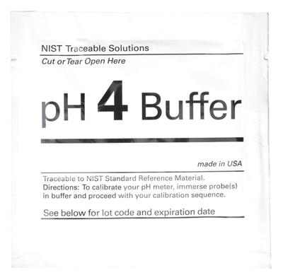 THERMO SCIENTIFIC ORION Buffer - pH 4.01 - Color Coded Red: Lab, 15 mL Volume, 910425 - pH Buffers