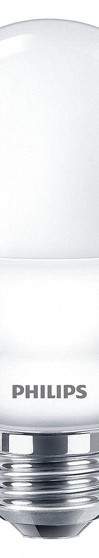PHILIPS Compact LED Bulb: Medium Screw (E26), LED, (A) Classic, A19, 8.8 W Watt, 2700K, Frosted (MPN 8.8A19/PER/927-22/P/E26/WG 6/1FB T20). Key specifications — attr233510: A19; attr233525: 120V AC; attr233549: Frosted; attr518949: 2700K; attr239859: PHILIPS.